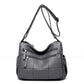Women's Korean Embroidery Stitching Mother Simple Generous Shoulder Bags