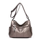Women's Korean Embroidery Stitching Mother Simple Generous Shoulder Bags