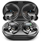 Auriculares inalámbricos Hupoaf Bluetooth con pantalla LED y resistencia al agua IPX7, intrauditivos