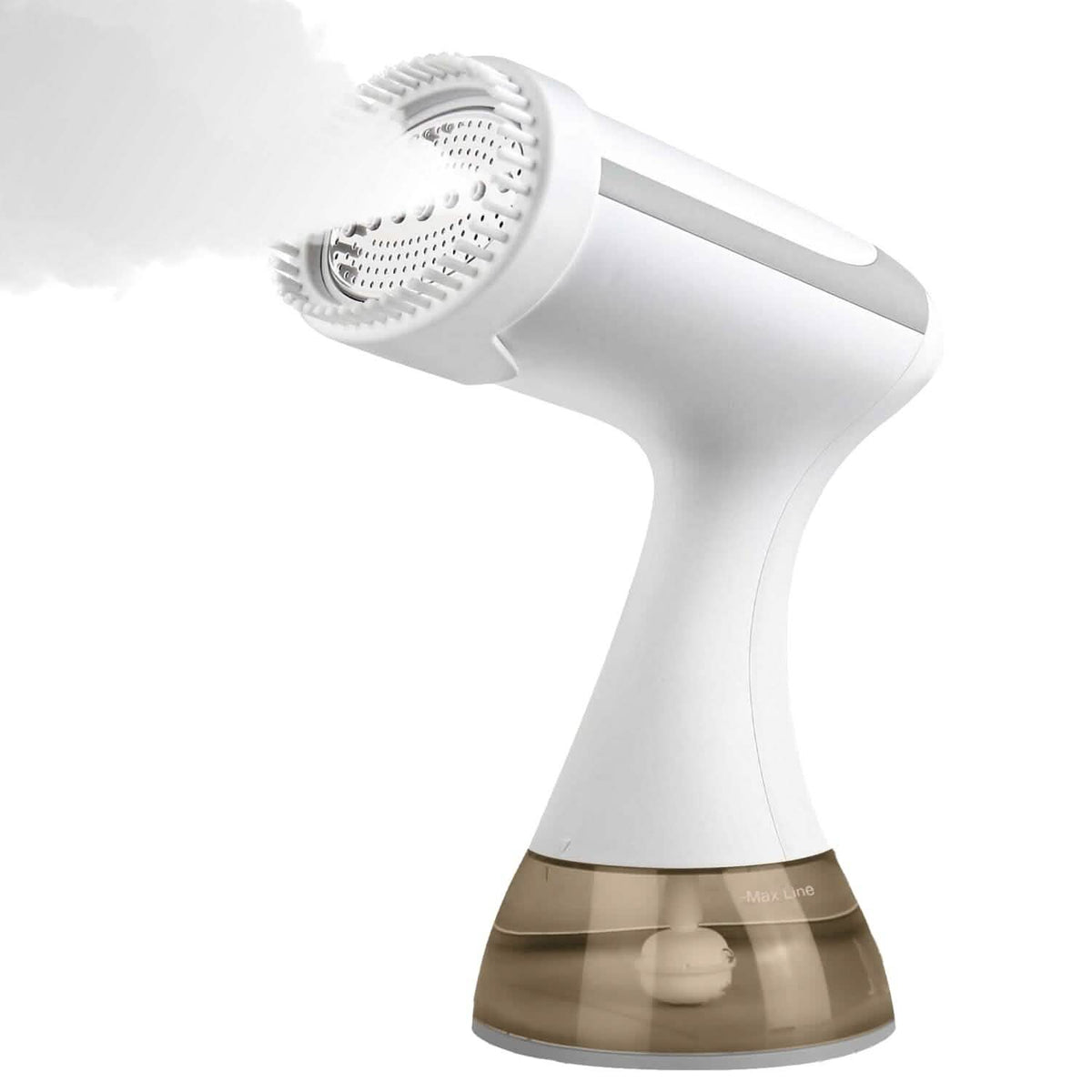 Vaporizador de prendas de 1500 W, portátil, de mano, para telas con cepillo quitapelusas, tanque de agua extraíble de 350 ml