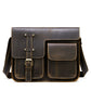 Men's Vintage Crazy Horse Leather First Layer Men's Shoulder Bags