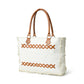 Urban Zigzag Canvas Shopper's Tote