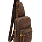 Flying Cloth High-grade Washed Canvas Fan Men's Chest Bags