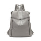 Women's Slouchy Fashionable Cowhide Soft Leather Backpacks