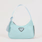 Women's Kendall Underarm Vintage Nylon Baguette Portable Handbags