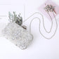 Dinner Party With Diamonds Gown Clutch Evening Bags