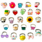 Anillos de Joyería para Niñas 24 Anillos Ajustables para Juego de Imitación y Disfraces para Niñas Pequeñas, Joyería de Juego en Caja de Regalo Morada, Únicos y Sin Duplicados - Gran Regalo de Cumpleaños para Niñas de 3 4 5 6 7 8 Años