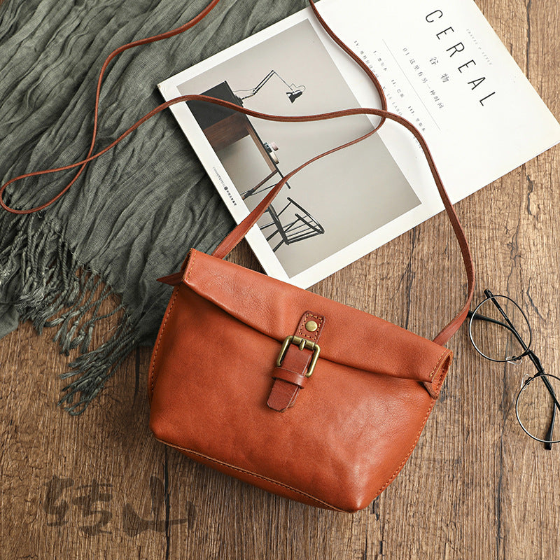 Women's Fashion Genuine Leather Mini Retro Bags