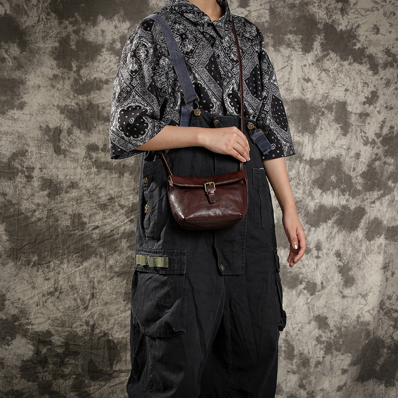 Women's Fashion Genuine Leather Mini Retro Bags