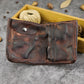 Washed Cowhide Man's First Layer Short Men's Wallets