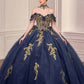 Vestido de gala de quinceañera con hombros descubiertos Ladivine 15728