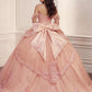 Vestido de gala de quinceañera sin hombros Ladivine 15729