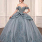 Vestido de gala de quinceañera sin hombros Ladivine 15729