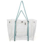 Women's Trendy Transparent Spring Jelly Waterproof Beach Shoulder Bags