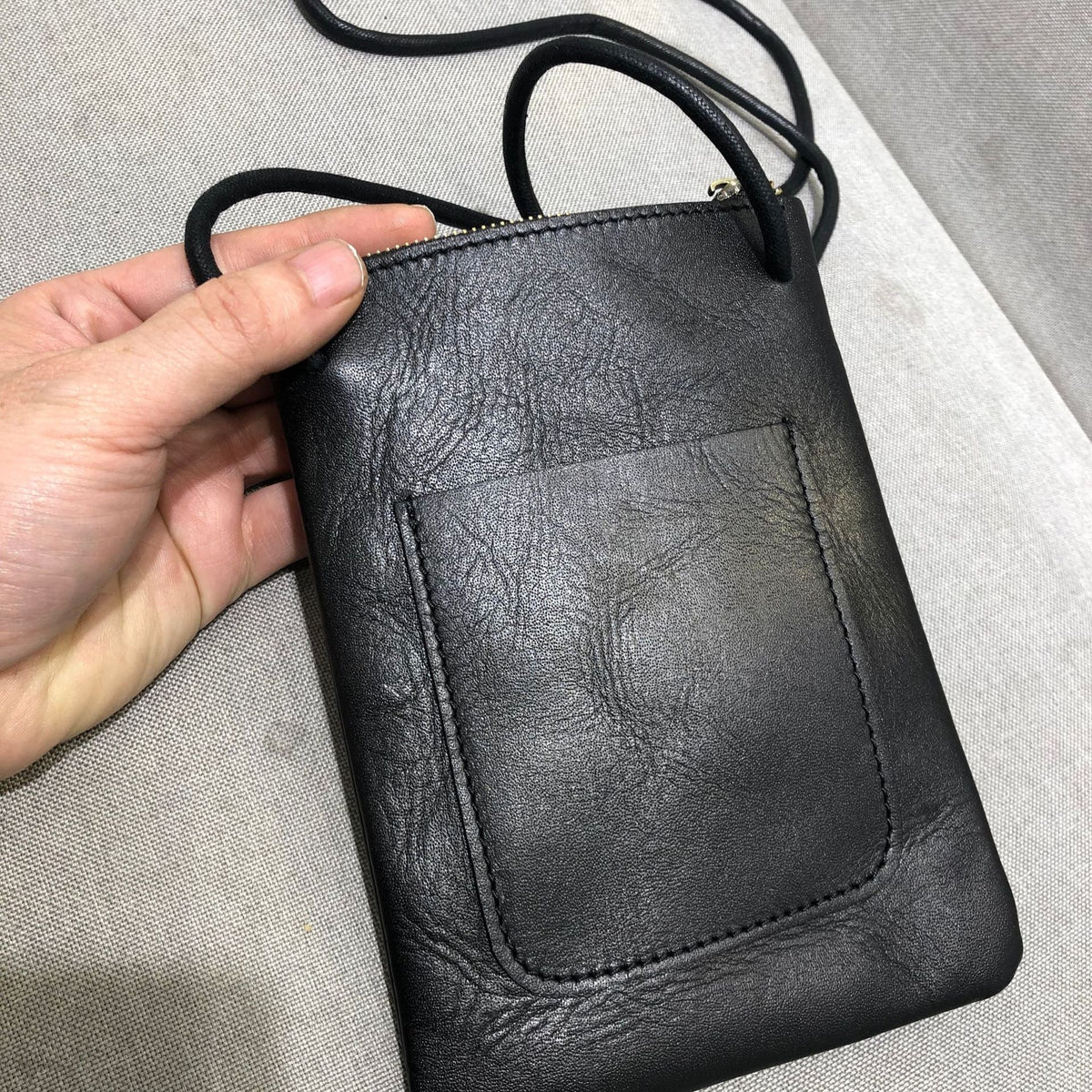 Women's Genuine Leather Handmade Mori Style Vegetable Shoulder Bags