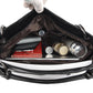 Women's Large Capacity Fan Stitching Simple Tassel Handbags
