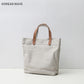Summer Canvas With Cowhide Portable Mori Shoulder Bags