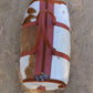 Leather Duffle Bag - Brown & White, Stylish Travel Companion, Perfect for Weekend Getaways, Unique Gift for Travelers
