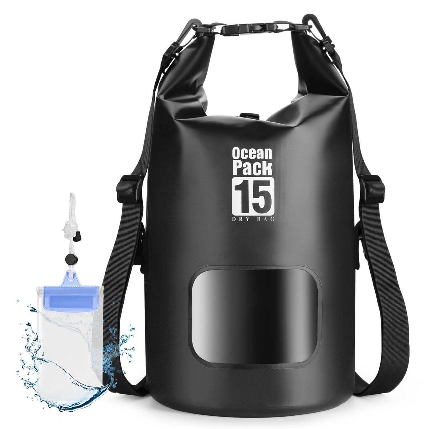 Bolsa seca impermeable ligera de 15L