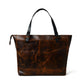 Portland Leather Tote with Zipper