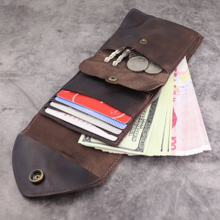 Men's Large Capacity First Layer Fashion Men's Wallets