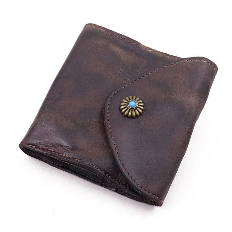 Men's Large Capacity First Layer Fashion Men's Wallets