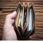 Men's Italy Leather First Layer Short Cowhide Coin Purses