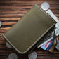 Men's Italy Leather First Layer Short Cowhide Coin Purses
