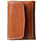 Women's & Men's Handmade Retro Short And Genuine Cattlehide Leather Men's Wallets
