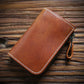 Men's Italy Leather First Layer Short Cowhide Coin Purses