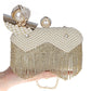 Tassel Rhinestone Dinner Clutch Sachet Mini Evening Bags