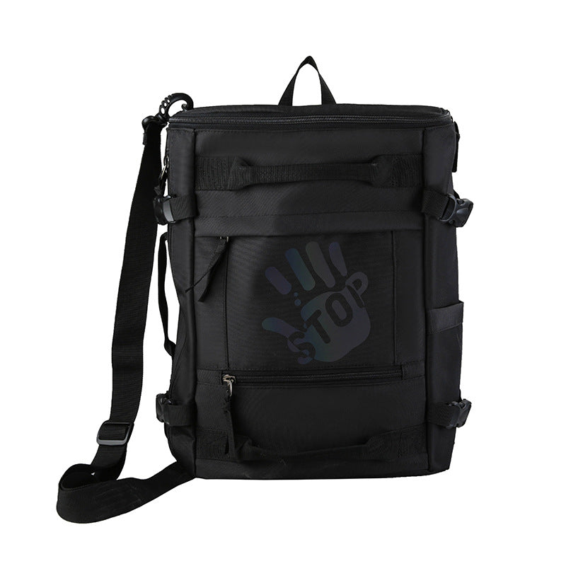 Men's Capacity Luminous Oxford Cloth Waterproof Storage Backpacks