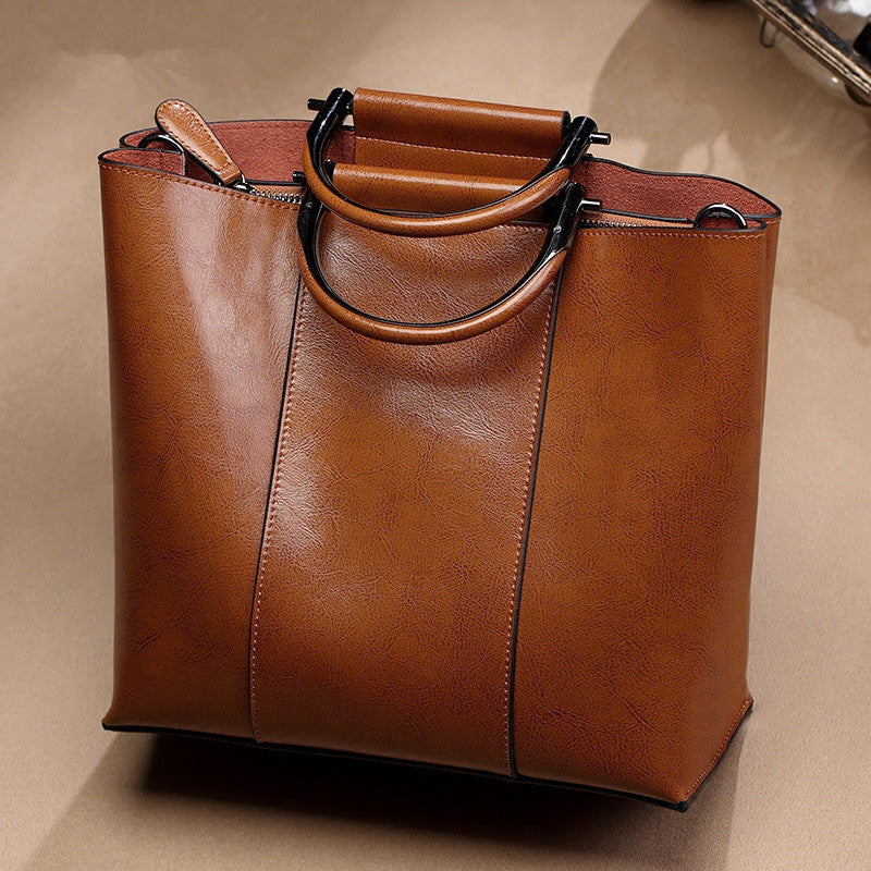 Women's Glamorous Innovative Comfortable Handmade Cowhide Handbags