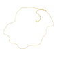 16 INCH, 1mm Stainless Steel Metal Chain Necklace