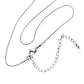 16 INCH, 1mm Stainless Steel Metal Chain Necklace