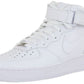 Nike Boys Air Force 1 Trainers White/White-white 10.5 Little Kid