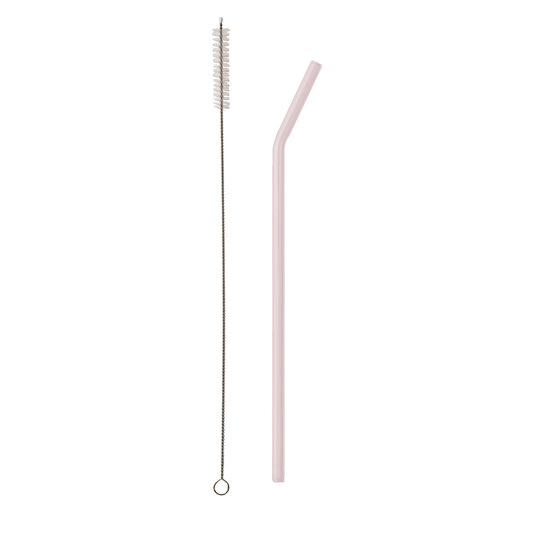 16oz Pink Straw Set