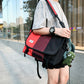 Men's Trendy Contrast Color Nylon Commuting Fashion Men's Messenger Bags