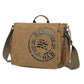 Men's Canvas Fashion Business Portable Official Document Men's Shoulder Bags