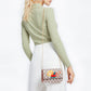 Women's Early Spring Fashion Printed Chain Korean Crossbody Bags