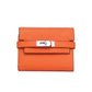 Women's Fashion Classic Lychee Pattern Cowhide Clutch Ladies Wallets