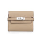 Women's Fashion Classic Lychee Pattern Cowhide Clutch Ladies Wallets