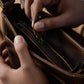 Side Leather Messenger Bag
