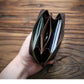 Men's Crazy Horse Leather First Layer Cowhide Purses