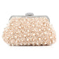 Women's Colorful Moon Dinner Flower Beaded Evening Bags