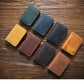 Men's Crazy Horse Leather First Layer Cowhide Purses