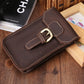 Men's New Retro Crazy Horse Leather Phone Bags