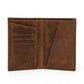 Men's Passport Wrapper Crazy Horse Vintage Genuine Men's Wallets