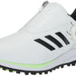 adidas Mens Solarmotion Spikeless BOA Lightstrike 24 Golf Shoes Footwear White/Core Black/Green Spark 15