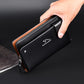 Men's Kangaroo Clutch Single Zipper Business Handbags